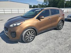 Vehiculos salvage en venta de Copart Gastonia, NC: 2017 KIA Sportage EX