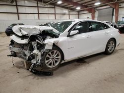 Vehiculos salvage en venta de Copart Lansing, MI: 2017 Chevrolet Malibu LT