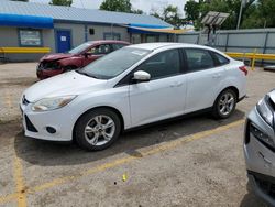 Salvage cars for sale at Wichita, KS auction: 2013 Ford Focus SE