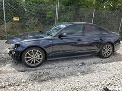 Salvage cars for sale at Cicero, IN auction: 2018 Audi A6 Premium Plus