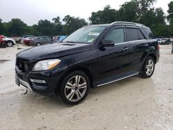 Salvage cars for sale from Copart Ocala, FL: 2015 Mercedes-Benz ML 250 Bluetec