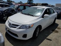 Salvage cars for sale from Copart Martinez, CA: 2011 Toyota Corolla Base