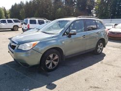 Salvage cars for sale at Arlington, WA auction: 2014 Subaru Forester 2.5I Touring