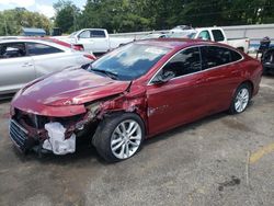 Chevrolet salvage cars for sale: 2018 Chevrolet Malibu LT