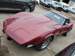 Vehiculos salvage en venta de Copart Woodhaven, MI: 1976 Chevrolet Corvette