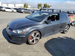 Salvage cars for sale at Martinez, CA auction: 2015 Volkswagen GTI