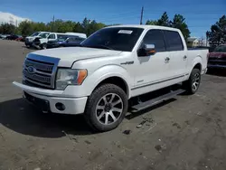 Salvage trucks for sale at Denver, CO auction: 2012 Ford F150 Supercrew