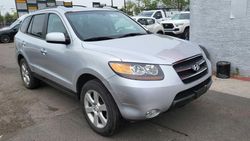 Hyundai salvage cars for sale: 2007 Hyundai Santa FE SE