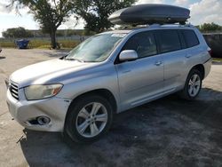 Toyota Highlander Limited salvage cars for sale: 2009 Toyota Highlander Limited