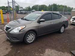 Vehiculos salvage en venta de Copart Chalfont, PA: 2016 Nissan Versa S