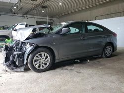 Salvage cars for sale at Candia, NH auction: 2018 Hyundai Elantra SE