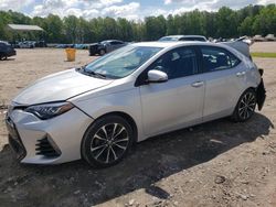 Salvage cars for sale at Charles City, VA auction: 2017 Toyota Corolla L