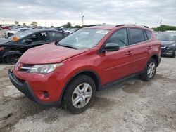 Salvage cars for sale at Indianapolis, IN auction: 2013 Toyota Rav4 LE