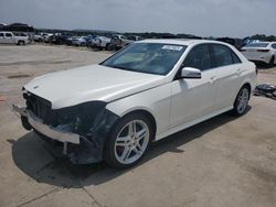 Salvage cars for sale at Grand Prairie, TX auction: 2014 Mercedes-Benz E 350
