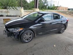 Salvage cars for sale at Gaston, SC auction: 2018 Hyundai Elantra SEL