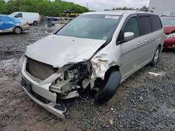 Salvage cars for sale at Windsor, NJ auction: 2007 Honda Odyssey EXL