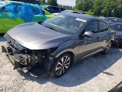 Salvage cars for sale at Loganville, GA auction: 2020 Nissan Sentra SV