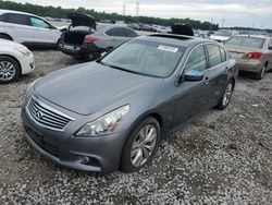 Salvage cars for sale at Memphis, TN auction: 2010 Infiniti G37 Base