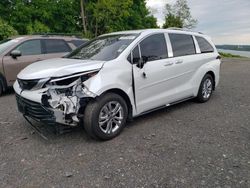 Salvage cars for sale at auction: 2024 Toyota Sienna Limited