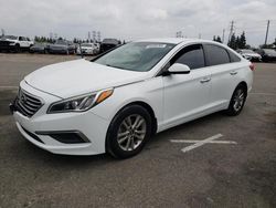 Salvage cars for sale at Rancho Cucamonga, CA auction: 2016 Hyundai Sonata SE