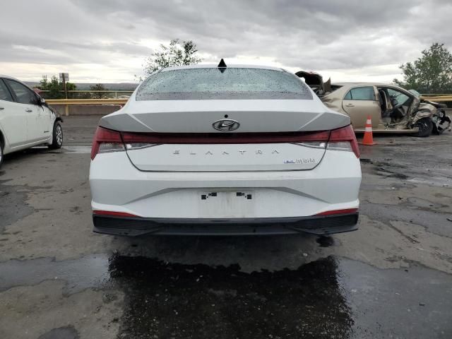 2021 Hyundai Elantra Blue