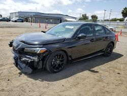 Salvage cars for sale at San Diego, CA auction: 2024 Honda Civic Sport