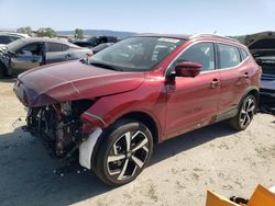 Salvage cars for sale at San Martin, CA auction: 2022 Nissan Rogue Sport SL
