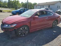 Salvage cars for sale from Copart York Haven, PA: 2017 Honda Accord EX