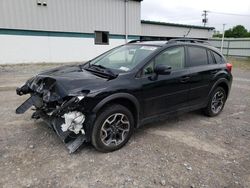 Salvage cars for sale from Copart Leroy, NY: 2017 Subaru Crosstrek Limited