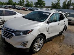 Salvage cars for sale at Bridgeton, MO auction: 2018 Chevrolet Equinox Premier