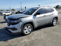 Salvage cars for sale at Colton, CA auction: 2022 Jeep Compass Latitude