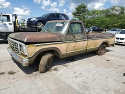 Salvage cars for sale at Lexington, KY auction: 1978 Ford F 100