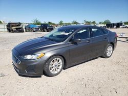 Salvage cars for sale at Kansas City, KS auction: 2019 Ford Fusion SE