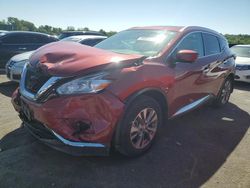 Salvage cars for sale at Cahokia Heights, IL auction: 2016 Nissan Murano S