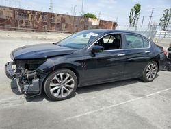 Salvage cars for sale at Wilmington, CA auction: 2013 Honda Accord Sport