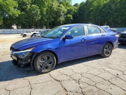 Salvage cars for sale from Copart Austell, GA: 2022 Hyundai Elantra SEL