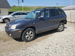 Salvage cars for sale from Copart Northfield, OH: 2006 Hyundai Santa FE GLS