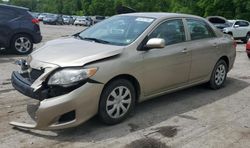 Toyota Corolla Base salvage cars for sale: 2009 Toyota Corolla Base