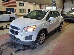 Salvage cars for sale at Angola, NY auction: 2016 Chevrolet Trax LS
