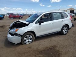 Salvage cars for sale from Copart Brighton, CO: 2015 Subaru Forester 2.5I