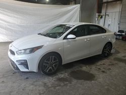 Salvage cars for sale at North Billerica, MA auction: 2021 KIA Forte FE