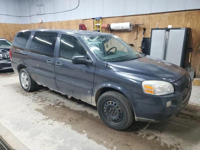 2008 Chevrolet Uplander Incomplete