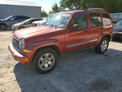 Salvage cars for sale from Copart Midway, FL: 2006 Jeep Liberty Limited