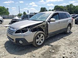 Salvage cars for sale at Mebane, NC auction: 2014 Subaru Outback 2.5I Premium