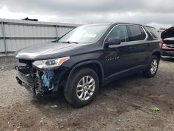 Salvage cars for sale from Copart Fredericksburg, VA: 2021 Chevrolet Traverse LS