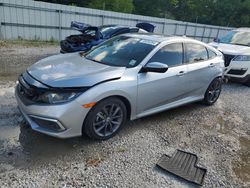 Salvage cars for sale at Greenwell Springs, LA auction: 2021 Honda Civic EXL