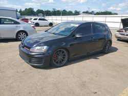Salvage cars for sale at Pennsburg, PA auction: 2017 Volkswagen GTI S