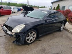 Salvage cars for sale at Louisville, KY auction: 2003 Infiniti G35