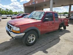 Salvage trucks for sale at Fort Wayne, IN auction: 2000 Ford Ranger Super Cab