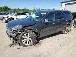 Salvage cars for sale at Duryea, PA auction: 2011 Dodge Durango Crew